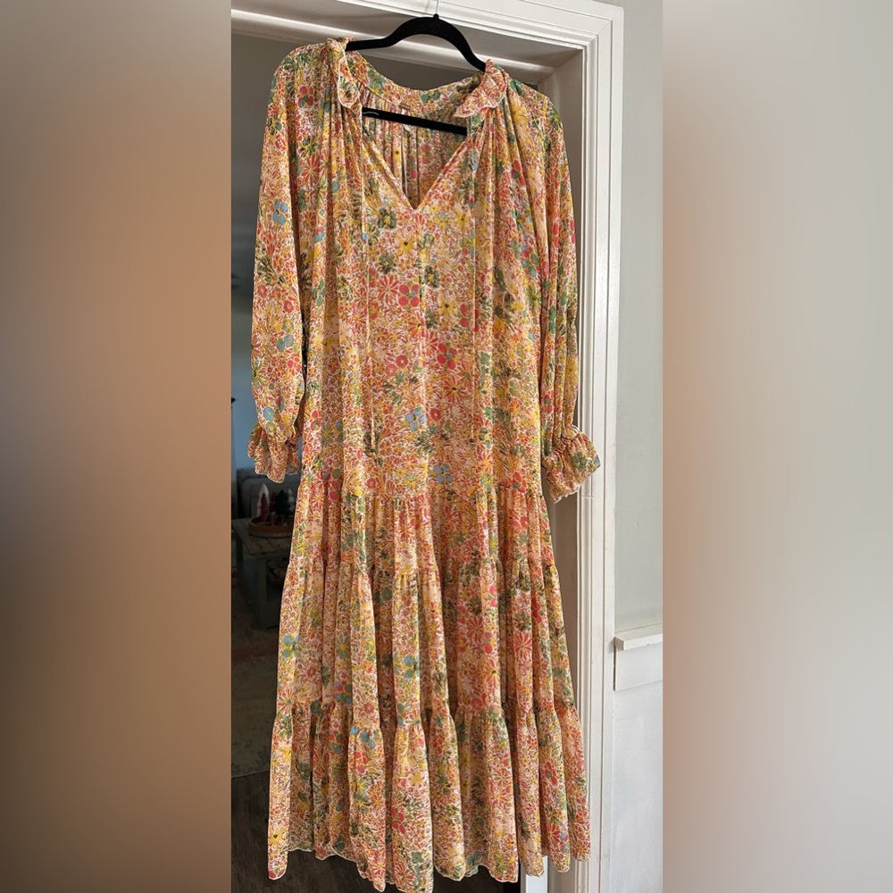Free People Floral Maxi Dress